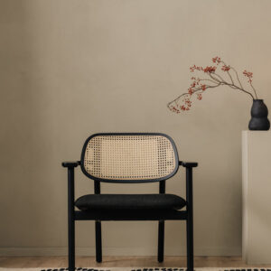 Titus Lounge Chair Black Stained Oak Interior Furniture by Vincent Sheppard 2 | Avant Garden Bronzes