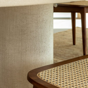 Ari Ellipse 240 Dining Table Volcanic Mineral Plaster Interior Furniture by Vincent Sheppard 1 | Avant Garden Bronzes