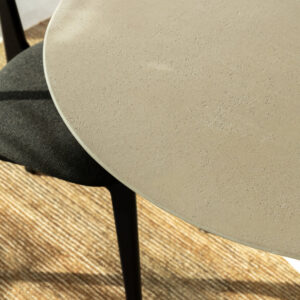 Ari 240 Ellipse Dining Table Volcanic Mineral Plaster Interior Furniture by Vincent Sheppard 2 | Avant Garden Bronzes