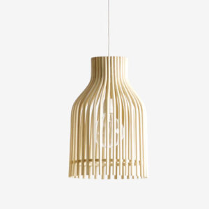 Firefly Small Pure Natural Rattan Pendant Lamp by Vincent Sheppard 3 | Avant Garden Bronzes
