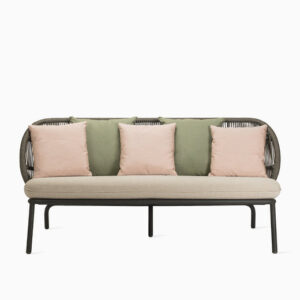 Kodo Lounge Sofa Fossil Grey Outdoor Garden Furniture 1 | Avant Garden Bronzes