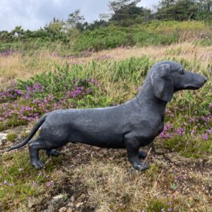 Dachshund Adult Sausage Dog Bronze Sculpture D0 4 5 | Avant Garden Bronzes