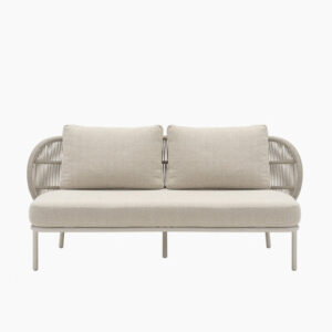 Kodo Deep Seating Lounge Sofa Powder Coated Aluminium By Vincent Sheppard 1 | Avant Garden Bronzes