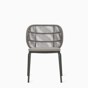 Kodo Dining Chair Powder Coated Aluminium By Vincent Sheppard 1 | Avant Garden Bronzes