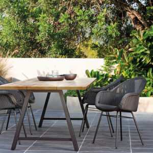 Matteo Dining Table 285 X 100cm Outdoor Garden Furniture By Vincent Sheppard 1 | Avant Garden Bronzes