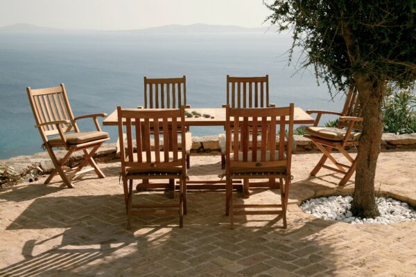 Ascot And Arundel 6 Seater Dining Set By Barlow Tyrie | Avant Garden Bronzes