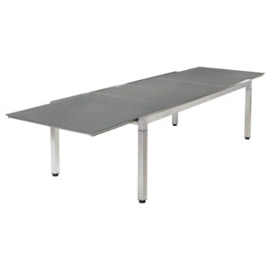 Equinox Stainless Steel Extending Table 360 By Barlow Tyrie 2 | Avant Garden Bronzes