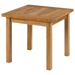 Monaco Low Dining Table 44 Natural Teak By Barlow Tyrie 1 | Avant Garden Bronzes