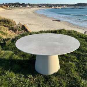 Sandro Dining Table 150 Portland Ceramic Top Aluminum Frame By Vincent Sheppard 2 | Avant Garden Bronzes