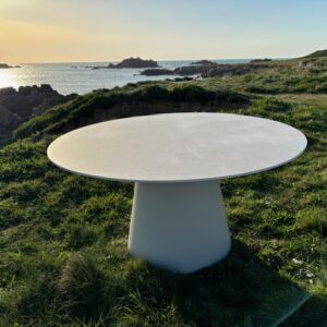 Sandro Dining Table 150 Portland Ceramic Top Aluminum Frame By Vincent Sheppard 5 | Avant Garden Bronzes