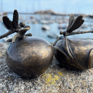 Cremation Urn Memorial Dragonfly For Ashes Bronze Sculpture