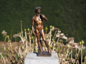 David By Michelangelo Nude Male Bronze Sculpture 40cm 1 | Avant Garden Bronzes