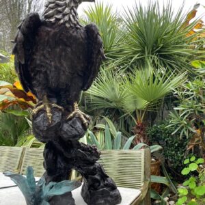 Bronze Bird Eagle Perched Sculpture BI 88 - Image 2