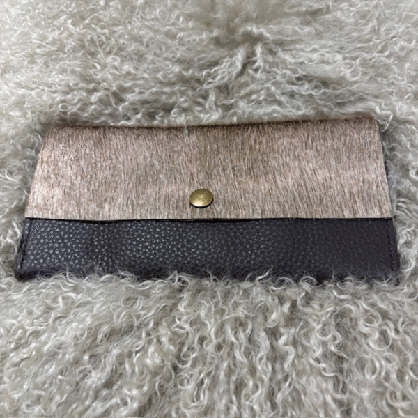 Bray Cowhide Purse Large by Guernsey Treasures
