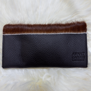 Copper Brown Cowhide Purse Large by Guernsey Treasures