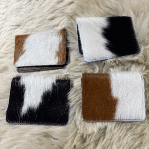 Golden Guernsey Cowhide Credit Card Wallet Exclusive Luxuries By Guernsey Treasures
