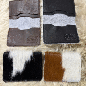 Golden Guernsey Cowhide Credit Card Wallet Exclusive Luxuries By Guernsey Treasures