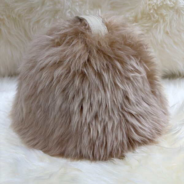 Dumbbell Doorstop Long Haired Blonde Sheepskin Interior Furnishings By Guernsey Treasures