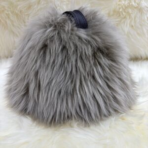 Dumbbell Doorstop Grey Long Haired Sheepskin Interior Furnishings By Guernsey Treasures