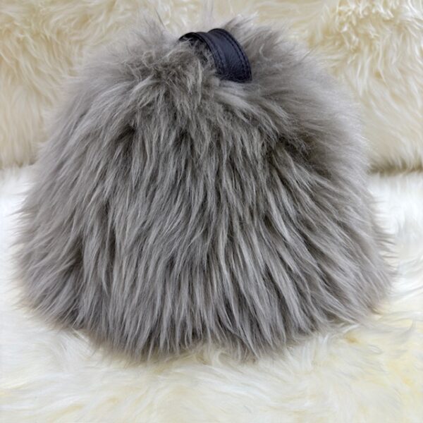 Dumbbell Doorstop Grey Long Haired Sheepskin Interior Furnishings By Guernsey Treasures