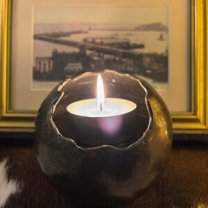 Cat Paws Candle Holder Memorial Cremation Urn For Ashes 1 | Avant Garden Bronzes