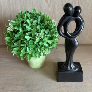 Remembrance Of Love Mini Cremation Urn Memorial Bronze Sculpture MESU 132