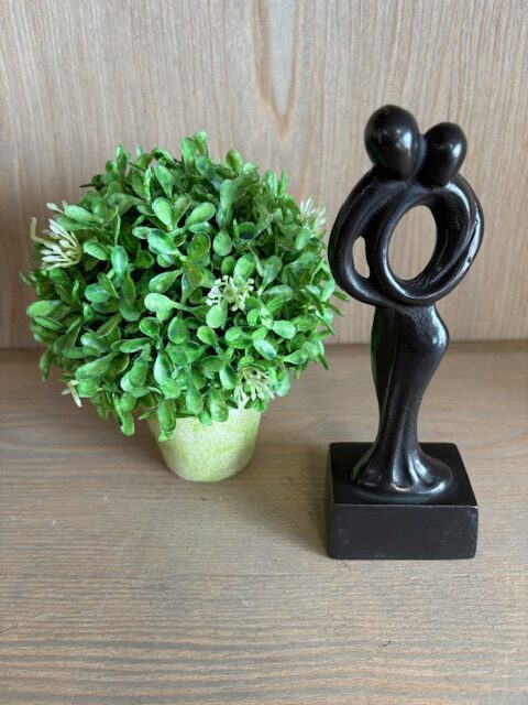 Remembrance Of Love Mini Cremation Urn Memorial Bronze Sculpture MESU 132