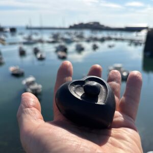 Always In My Heart Mini Urn Cremation Memorial Bronze Sculpture 4 | Avant Garden Bronzes