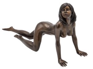 Bronze Lady Luna Nude Female Garden Sculpture FIWO 87 1 | Avant Garden Bronzes