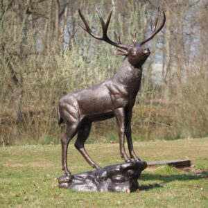 Bronze Sovereign Stag Sculpture WI 105 3 | Avant Garden Bronzes
